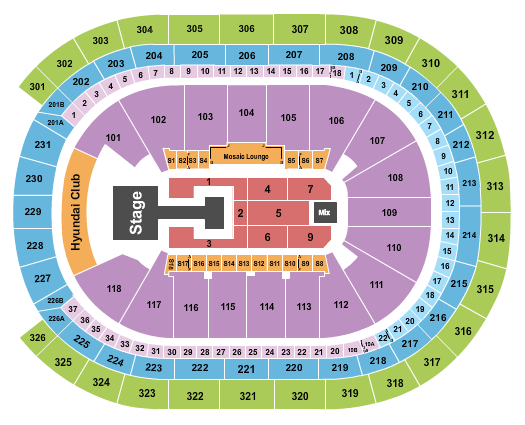 UBS Arena KATSEYE Seating Chart